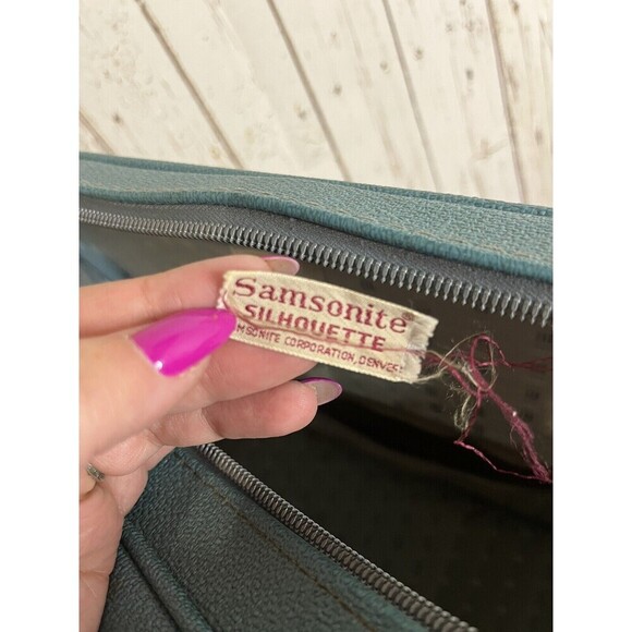 Samsonite Teal Travel Bag - Picture 10 of 15